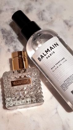 #balmain #silkperfume #hairmist #perfume #valentino Hair Mist, Hair Care, Moisturizer, Silk, Hair Care Tips