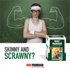 It's time for you to get fit with the Ayurvedic weight gainer and get over being skinny. #health #ayurveda #NavPaurush Ayurveda