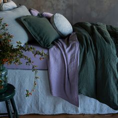 We are honored to be covered by @Design_NJ (on IG) for our colors introduced earlier this year: Juniper and French Lavender. 

Click our link in bio to read the post 🎨 Bella Notte Bedding, Add Color To Your Home, Colors Of Autumn, Luxury Bedding Collections, Velvet Quilt, French Lavender