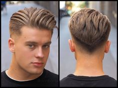 Classic Mens Haircut, Hairstyle Video, Comb Over Haircut, Bella Hair, Rockabilly Hair, Men Hair Color