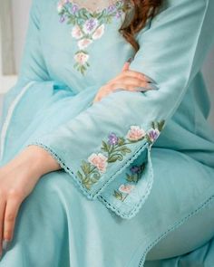 Sleeves Design For Kurtis, Simple Kurta Designs, Dress Design Patterns, Sleeves Designs For Dresses