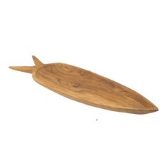 a wooden paddle on a white background