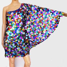 Comfortable to wear. Custom designs available -- just send us your designs. Disco Formal, Drag Inspiration, Meme Costume, Drag Ideas, Wings Dress, Queen Dresses, White Costumes, Disco Dance, Rainbow Dress