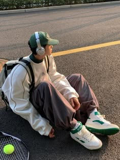 Headphones Outfit, Headphone Outfit, Headphones Aesthetic, 일본 패션, Fall Outfits Men