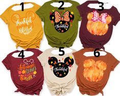 Fall Disney Shirts, Thanksgiving Disney, Fall Disney, Us Thanksgiving, Disney Thanksgiving, Thanksgiving Travel, Disney Trip Shirts, Thanksgiving Tee, Family Shirts Matching