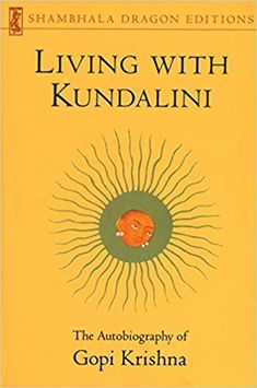 the book cover for living with kundalini