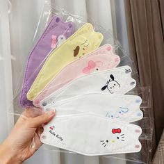 Anime Face Mask, Cinnamoroll Hello Kitty, Kn95 Mask, Anime Face, Safety Mask, 80 Fashion, Cartoon Bag, Kuromi Cinnamoroll, Parcel Delivery