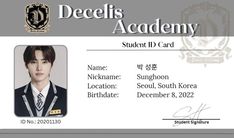 park sunghoon enhypen decelis academy id Enhypen Decelis Academy Id, Decelis Academy, Park Sunghoon Enhypen, Academy Uniforms, Student Id, Student Photo, Park Sunghoon, Sunghoon Enhypen, Homescreen Layout