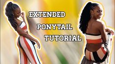 Extended Ponytail Tutorial Extended Ponytail, Ponytail Tutorial, Ponytail Holders, Hair Styles