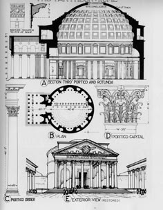 architectural drawings of the capitol building in washington, d c