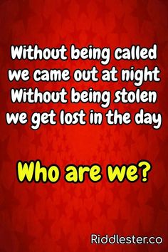 a red background with the words, without being called we came out at night without being stolen we get lost in the day