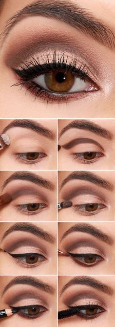 Machiaj Smokey Eyes, Bentuk Alis, Simple Eyeshadow, Bridal Eye Makeup