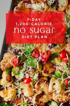 No Sugar Diet Plan, Sugar Free Diet Plan, Sugar Diet Plan, Eating Well Recipes, Sugar Diet, Sugar Free Diet, No Sugar Diet