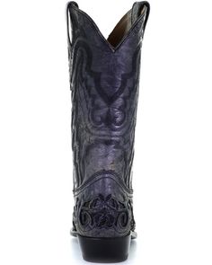 Corral Men's Black Embroidery Western Boots - Snip Toe, Black Mens Cowboy, Black Embroidery, Mens Cowboy Boots, Harness Boots, Get Directions, Boots For Sale, Work Boots, Western Boots, Full Grain Leather