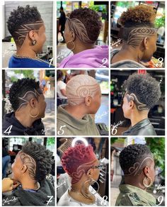 Side Shaved Hair, Undercut Natural Hair, Tapered Haircut For Women, Faded Haircut, Fade Haircut Women, Side Shaved