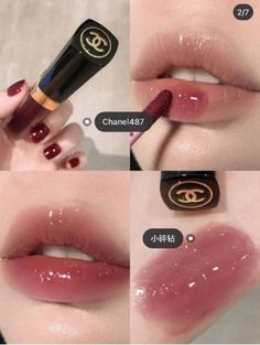 Asian Lip Makeup, Asian Lipstick, Douyin Lip, Makeup Bibir, Korean Lipstick, Swag Makeup, Ethereal Makeup