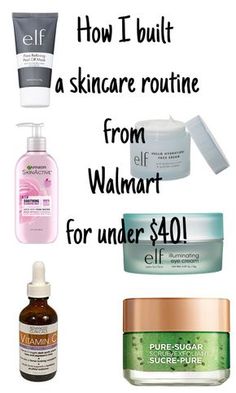 Walmart Skincare, Drugstore Skincare Routine, Skin Care Routine 40s, Anti Aging Skincare Routine, Skin Care Routine For 20s, The Best Skin Care Products, Oily Skin Care Routine, Drugstore Skincare