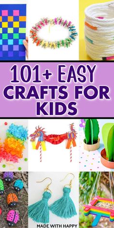 crafts for kids that are easy and fun