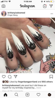 Nail Sculpting, Yellow Nail Art, Yellow Nail, Makeup Nails Art, Gothic Nails, Goth Nails, Edgy Nails, Grunge Nails, Expecting Parents