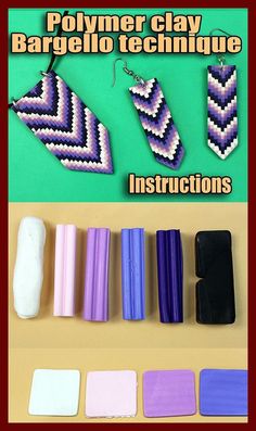 Polymer clay jewelry tutorials. Polymer clay bargello technique. Pendant and earrings made of polymer clay. Instructions for beginners.
Imitation of “bargello” embroidery made of polymer clay can be used to create jewelry and ornaments. Thus you can compose a variety of panels and decorative details. If you do not forget that the “embroidered canvas” can be arranged in two horizontal and two vertical directions, the kaleidoscope effect will be added, which will certainly enhance Baking Polymer Clay, Wire Weaving Tutorial, Decoupage Diy, Pendant Tutorial