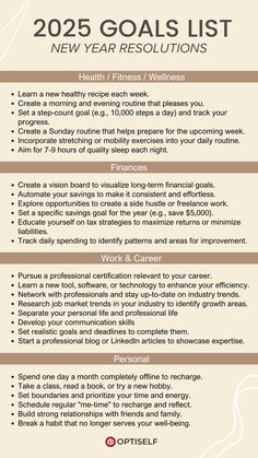 New Year’s Resolutions: 2025 Goals List Setting goals is a powerful tool for turning dreams into reality. Whether you’re looking to advance your career, improve your health, or pursue personal growth, setting clear, achievable goals will give you a roadmap for success. However, the process of setting goals can be overwhelming without a proper structure. In this article, we'll walk you through a step-by-step guide on how to set goals effectively, with real-life examples to help you get started. Planning Party, Goals List, 2025 Goals, Career Motivation, How To Set Goals, Smart Goal Setting, Achievable Goals, Year Goals, Goal List