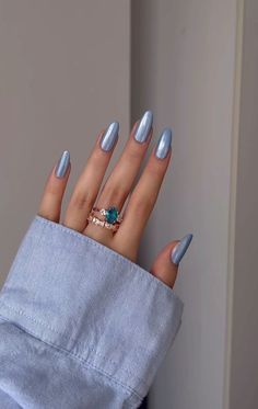 This Year, Nail Polish, Ring, Blue