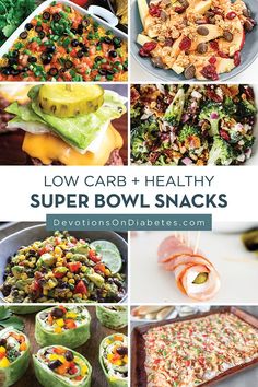 low carb and healthy super bowl snacks are the perfect way to start your day