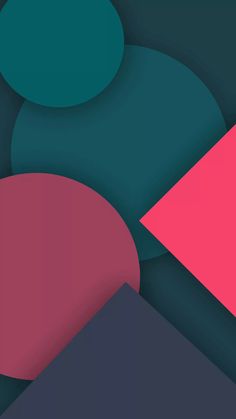 an abstract background with pink and green shapes