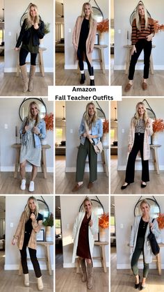 Midsize Teacher Outfits Winter, Legging Outfits Teacher, Interview Outfit With Leggings, Fall Outfits 2024 Teacher, Black Legging Teacher Outfit, Teacher Boots Outfit, Winter Outfit For Teachers, Professional Outfit With Leggings, Professional Leggings Outfit Work