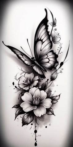 Fashion: #fashion, #style, #outfitinspiration, #beauty Dark Theme Tattoos Women, Wrist Tattoos For Women Cover Up, Inside Wrist Tattoos For Women, Medium Tattoos For Women, Chosen Tattoo, Butterfly And Flower Tattoo, Orchid Tattoos, Side Tat, Inner Wrist Tattoos