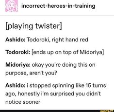 an image of someone's tweet about playing twister and how to use it