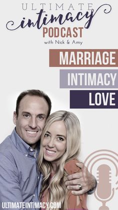 Amy and Nick are the owners and creators of the Ultimate Intimacy App and are passionate about helping marriages! Amy and Nick discuss a variety of topics that impact relationships, and interview marriage and relationship experts, professionals and people that are just flat out FUN… and Nick will probably make many comments he shouldn’t. Check out the Ultimate Intimacy App podcast by clicking on the buttons below. #marriagepodcast #podcast #relationshippodcast #podcasting Marriage Intimacy, Marriage Quotes Struggling, Communication In Marriage, Emotional Intimacy, Relationships Advice, Topic Ideas, Husband And Wife Love, Romances Ideas, Marriage Photography