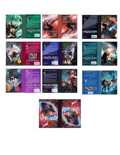 an assortment of brochures are shown in this image