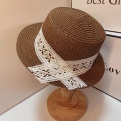 Wide Brim Fedora, Lace Silk, Flats Top, Silk Ribbon, Wide Brimmed, British Style, Styl Vintage, Straw Hat