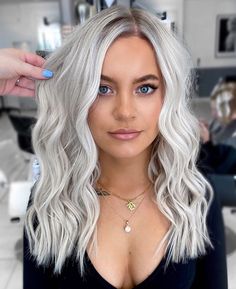 Silver Hair Color, Hair Done, Balayage Hair Blonde, Hair Color Purple