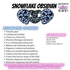 Snowflake Obsidian Properties, Snow Flake Obsidian Stone Meaning, Snowflake Obsidian Meaning, Obsidian Crystal Meaning, Snow Obsidian, Crystal Meanings Charts, Obsidian Properties, Obsidian Snowflake