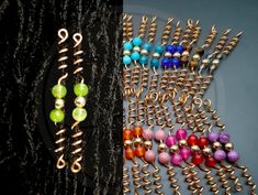 Hair Charm, Bright Hair Colors, Sisterlocks, Hair Wraps, I Love Jewelry, Bright Colours