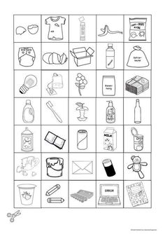 the worksheet is filled with pictures to help students learn how to make their own items