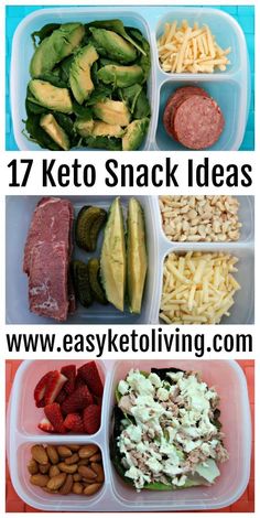 17 Keto Snacks On The Go Ideas - Easy Low Carb Ketogenic Diet Snacks for on the road, run, work or late night. Sweet and savory snack ideas that require little to no preparation. #ketosnacks Savory Snack Ideas, Keto Snacks On The Go, Keto Snack Ideas, Keto Sides, Snacks On The Go, Overnight Oat, Easy Budget, Keto Snack