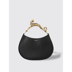 Spring/Summer 2024 Lanvin Handbag Woman Black Size Type: Int Sku: Gig-Lwbgshc1napaa21 ~ 10 Welcome To The Official Luosophy Poshmark Closet! Luosophy Is A Luxury Brand Reselling Company Founded In San Diego, Ca From 2016. All Our Products Are Imported From Italy And Sold In The Usa. We Do Our Best To Provide High Fashion, Luxury Items At Affordable Prices. We Guarantee All Our Products Are 100% Authentic. Shop With Us And You Will Forget About Shopping At Department Or Brand Name Stores. Our Pri Designer Evening Bags With Round Handle, Lanvin Handbags, Lanvin Bag, Spring Summer 2024, Fashion Luxury, Summer 2024, Lanvin, Luxury Items, Luxury Brand