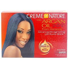 Relaxer / Smoothing Cream Creme of Nature with Argan Oil Relaxer Super Creme Of Nature Products, Curly Permed Hair, Cream Of Nature, What Is Baking Soda, Hair Relaxer, Creme Of Nature, Baking Soda And Lemon, Hair Relaxers, Hair Growth Shampoo