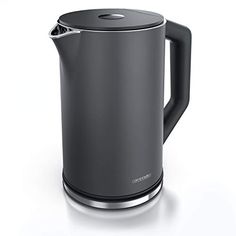 an electric kettle is shown on a white background