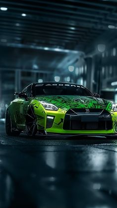 #gtr-car-wallpaper #Green-gtr-car-wallpaper #doodle #dark Car Wallpaper 4k, Dodge Charger Hellcat, Love Car, Wallpaper 4k, Art Drawings Sketches Simple