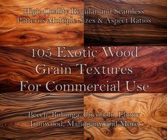 wood grain textures for commercial use