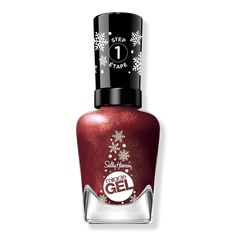 Miracle Gel Holiday Nail Polish Collection - MG HY24 HOLIDAY ROMANCEBenefitsUp to 8 Days of Color and Shine in two simple steps (Color + Top Coat)Easy to remove like regular nail polishUltimate chip-resistant nail polishFeaturesTwo simple stepsNo UV lamp - Miracle Gel Holiday Nail Polish Collection Cool Nail Polish, Holiday Nail Polish, Sally Hansen Miracle Gel, Holiday Nail, Holiday Romance, Nail Polish Collection, Uv Lamp, Sally Hansen, Holiday Nails