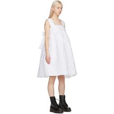 This Pleated Organza Dress Is So Unique And Gorgeous! Cecilie Bahnsen Makes The Coolest Clothes And This Dress Is Truly One Of A Kind. This Could Be The Perfect Graduation/Special Event Dress Or It Could Be An Elevated Everyday Dress. The Bow On The Back Can Be Tied Many Different Ways, Allowing You To Customize It How You Like. Retail Price Is $1,460. Size Us 4 And Uk 8, But I Could See It Fitting Many Different Sizes. No Stains Or Flaws. Asics X Cecilie Bahnsen, Cecilia Bahnsen, Cecilie Bahnsen Shoes, Cecilie Bahnsen Wedding, Cecilie Bahnsen, Cecilie Bahnsen Black Dress, Special Event Dresses, Organza Dress, Everyday Dresses