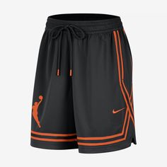 Whether you're driving the lane or cheering on your squad, your shorts should move with you. Side slits at the hem help you move freely for every celebration, and sweat-wicking technology helps keep you cool and dry when the game heats up. Mha Dr, Basketball Stuff, Live Screen, Favorite Shoes, The Lane, Wnba, Orange Fashion, Basketball Shorts, Screen Wallpaper