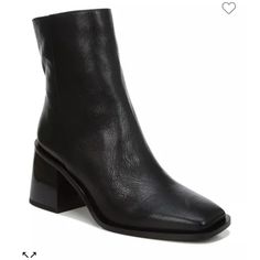 Brand New Black Booties! I Love These Booties, They Are Just A Size Too Small For Me. Leather Man, Womens Ankle Boots, Shoes Booties, Suede Booties, French Fashion, Black Booties, Leather Booties, Fashion Essentials, Black Ankle Boots