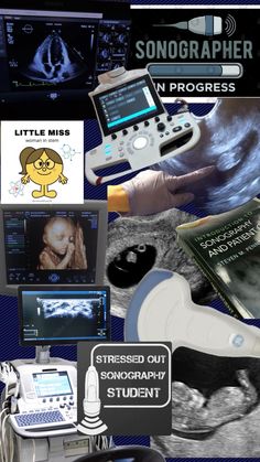 a collage of various medical equipment and images