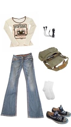 Back To School College, 2000s Fashion Outfits, Swaggy Outfits, School College, 2000s Fashion, Looks Style, Lookbook Outfits, Dream Clothes